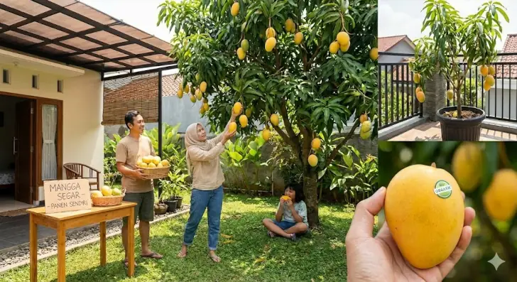kelebihan menanam mangga sendiri