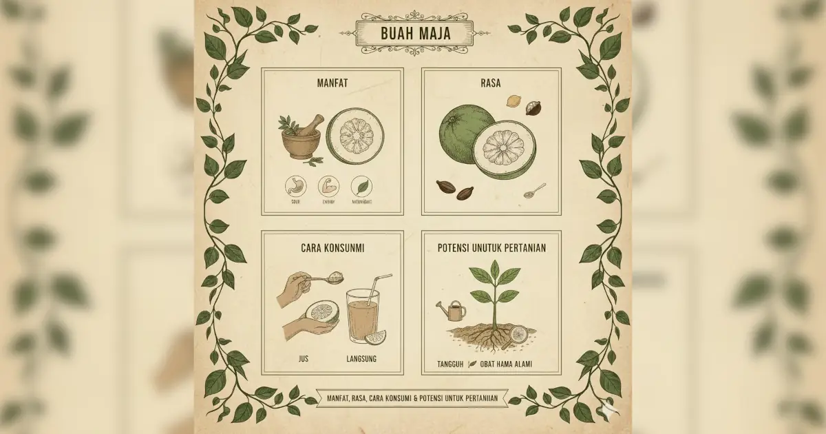 Buah Maja: Manfaat, Rasa, Cara Konsumsi & Potensi untuk Pertanian 1 buah-maja-manfaat-rasa-dan-potensi-pertanian