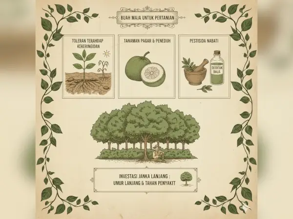 Buah Maja: Manfaat, Rasa, Cara Konsumsi & Potensi untuk Pertanian 9 buah maja untuk pertanian