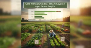 cara mengatur jadwal tanam sayuran agar panen bergilir