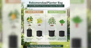 planter bag terbaik untuk bibit buah dan sayur