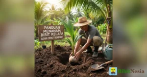 cara menanam bibit kelapa