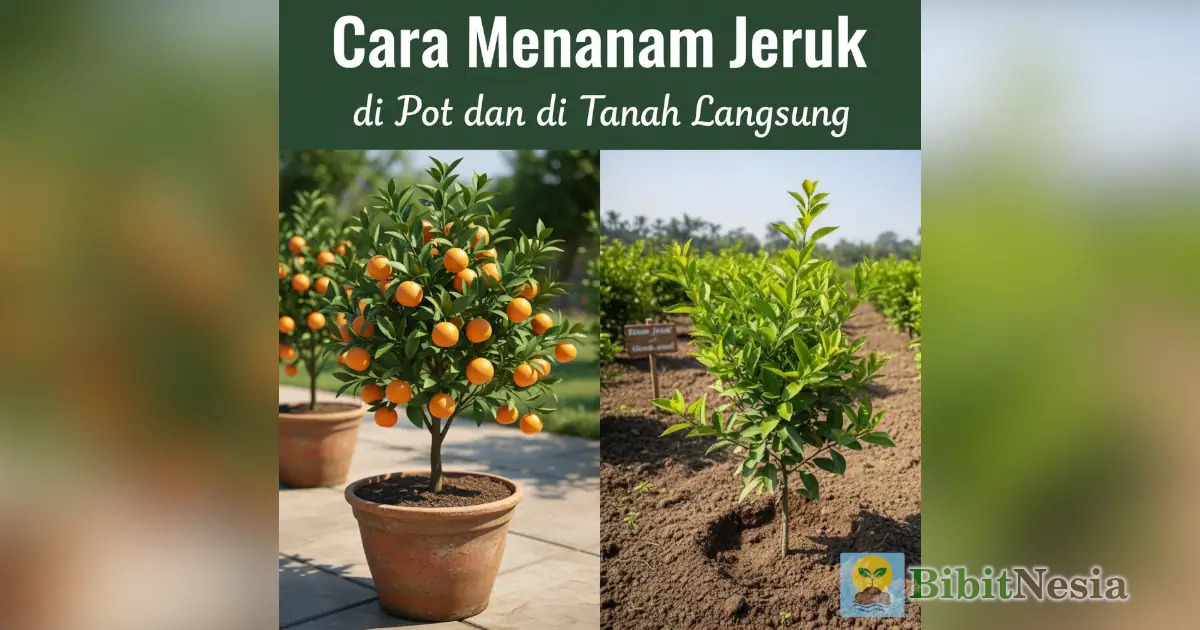 cara menanam jeruk