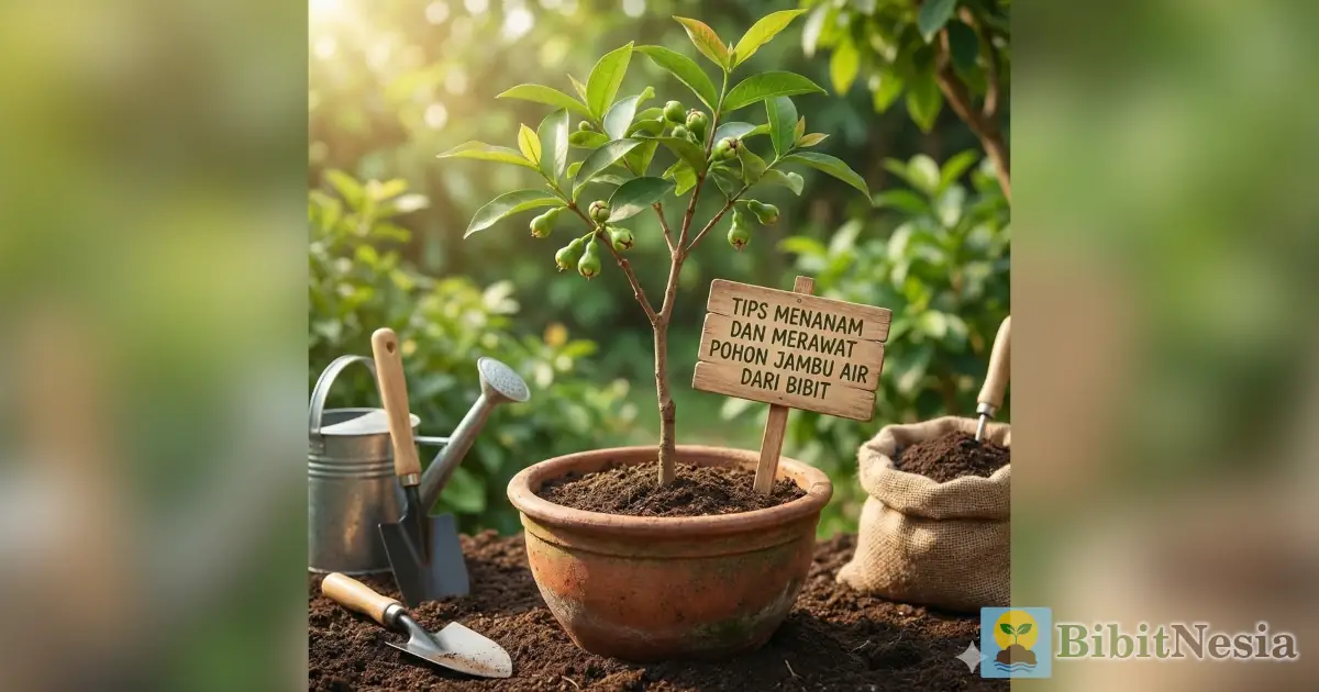 cara menanam dan merawat jambu air