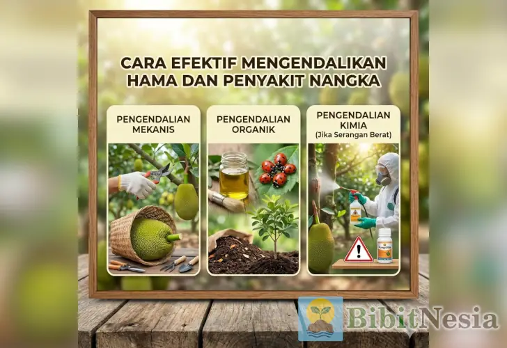 10 Hama dan Penyakit Pohon Nangka (Termasuk Buah Nangka) 8 cara mengendalikan hama pohon nangka