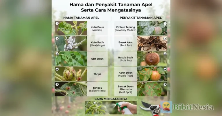 hama dan penyakit apel