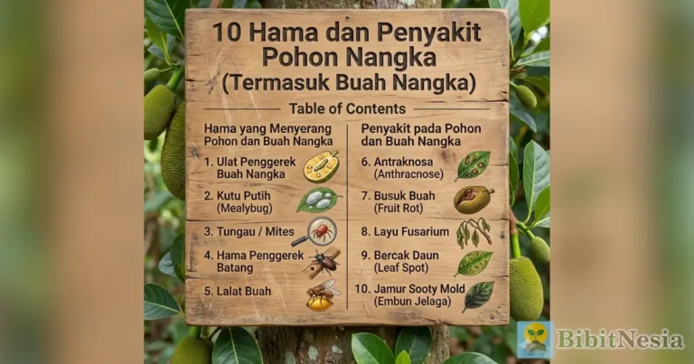 hama penyakit pohon nangka