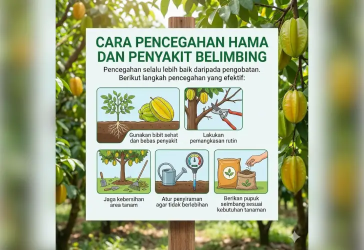 pencegahan hama belimbing