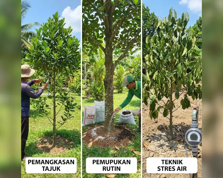 tips nangka cepat berbuah